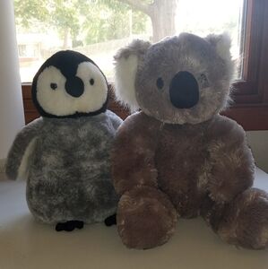 Koala and Penguin Aurora‎ Plush